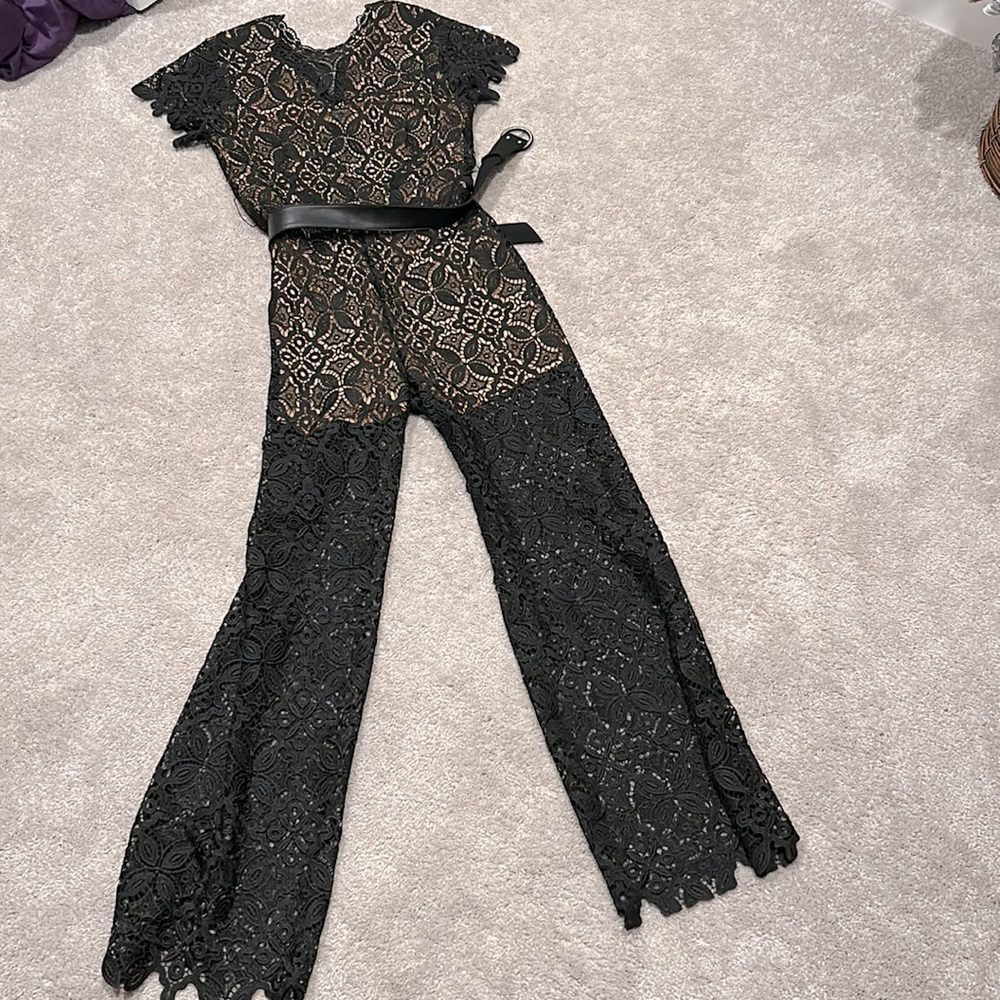 Jonathan Simkhai one piece lace romper. Contours the body. 🔥🔥